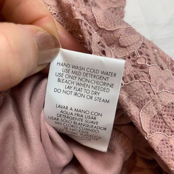 New Speechless Rose Lace A-line Dress Size Large - Picture 10 of 11